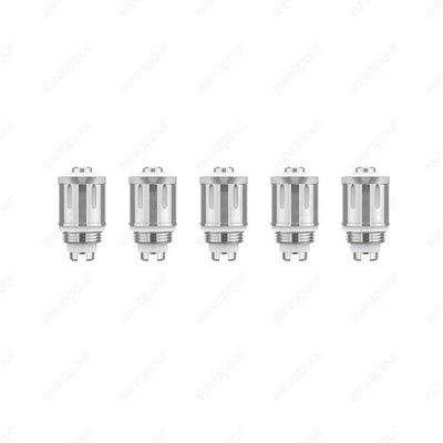 Eleaf GS Air 2 0.75Ohm Coils | £12.99 | 888 Vapour | The Eleaf GS Air 2 0.75ohm natural cotton coils are for use with the GS Air 2 Tank. These atomizer heads are simple to replace and work perfectly with the iStick Basic e-cigarette when paired with the G