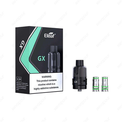 Eleaf GX Tank | £14.99 | 888 Vapour | The Eleaf GX Tank is compatible with GX coils and any device that uses a 510 pin, including the Eleaf iStick Pico LE. With a mess-free side fill and leak-proof design, the Eleaf GX Tank serves up excellent flavour and