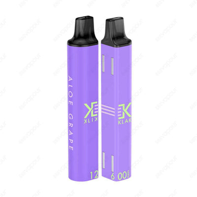 Element Klik Klak Aloe Grape Disposable Vape Kit | £4.99 | 888 Vapour | The Klik Klak disposable vape kits by Element are a brand new way to mix and match two of your favourite flavours. Each Klik Klak has magnets downthe side which allows you to clik the