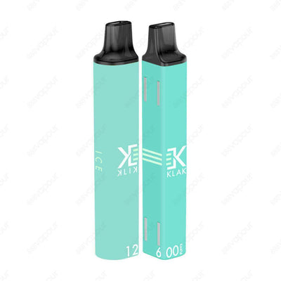 Element Klik Klak Ice Disposable Vape Kit | £4.99 | 888 Vapour | The Klik Klak disposable vape kits by Element are a brand new way to mix and match two of your favourite flavours. Each Klik Klak has magnets downthe side which allows you to clik them toget