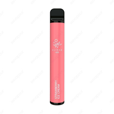 888 Vapour | Elf Bar 600 Strawberry Ice Cream Disposable Kit | £4.99 | 888 Vapour | If you're looking to make the switch to vaping but you're not ready to invest in a full vape kit, then the Elf Bar 600 is the perfect choice! The Elf Bar 600 Strawberry Ic