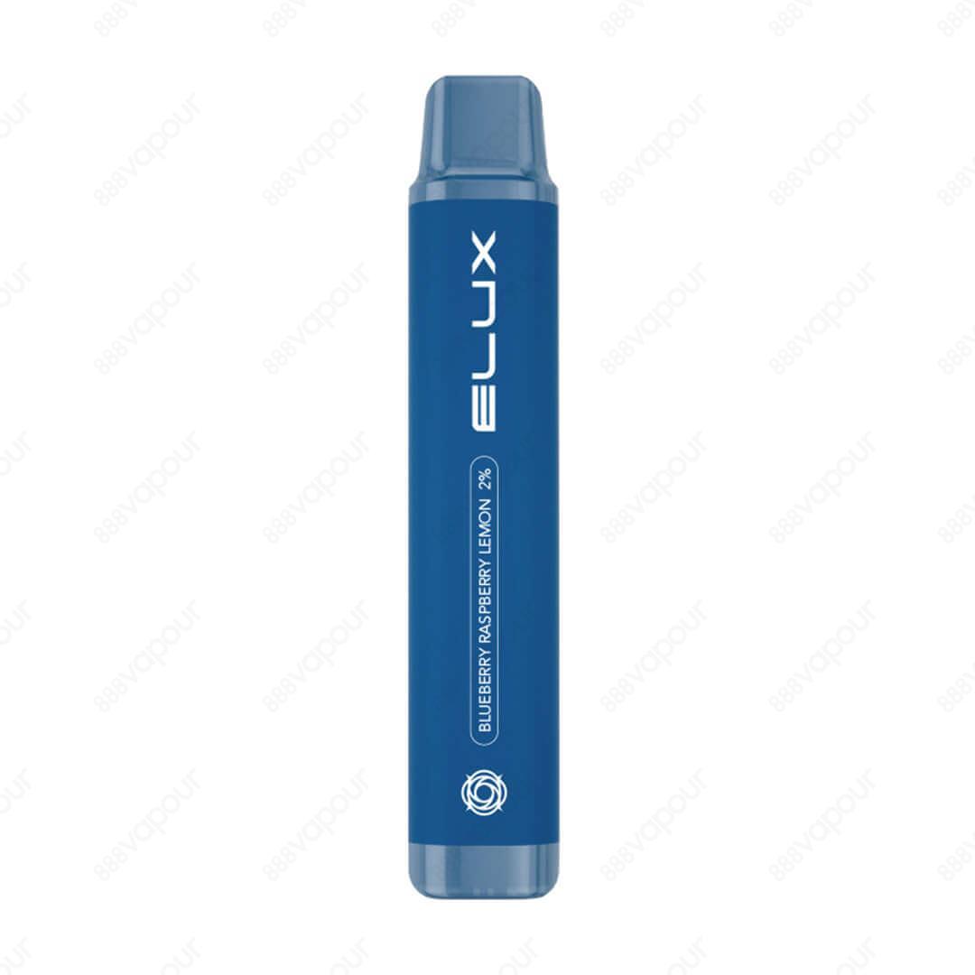 Elux Pro 600 Blueberry Raspberry Lemon Disposable Vape Kit | £4.99 | 888 Vapour | If you’re switching to vaping for the first time but you’re not ready to invest in a full vape kit, then the Elux Pro 600 is the perfect choice! The Elux Pro 600 Blueberry R