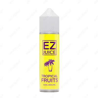 EZ Juice Tropical Fruits E-Liquid | £6.99 | 888 Vapour | EZ Juice Tropical Fruits e-liquid is a lip-smacking mix of all of your favourite tropical fruits, blended together for the ultimate fruit frenzy! Tropical Fruits by EZ Juice is available in a 0mg 50