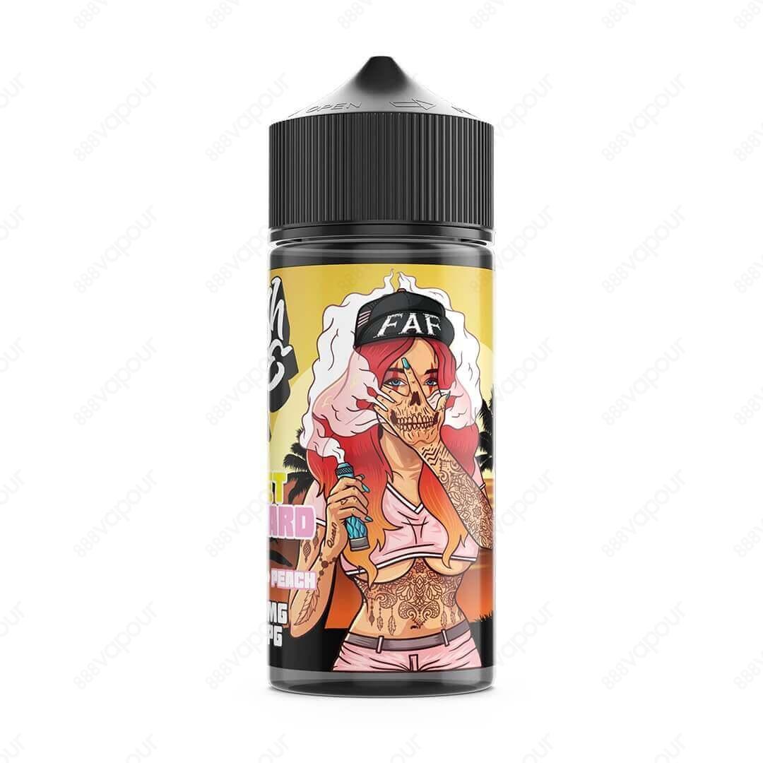 Fresh Vape Co Sunset Boulevard Shortfill Vape E-Liquid | £14.99 | 888 Vapour | Sunset Boulevard by Fresh Vape Co combies the fruity, exotic flavours of sweet passionfruit and juicy peach, all rounded off with a cool menthol exhale. Sunset Boulevard e-liqu