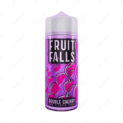 Fruit Falls Double Cherry | £14.99 | 888 Vapour | Fruit Falls Double Cherry E-Liquid is the perfect cherry flavour! With sweet fruity notes and a cool, tangy exhale, perfect for all fruity lovers! Double Cherry by Fruit Falls is available in a 0mg 100ml s