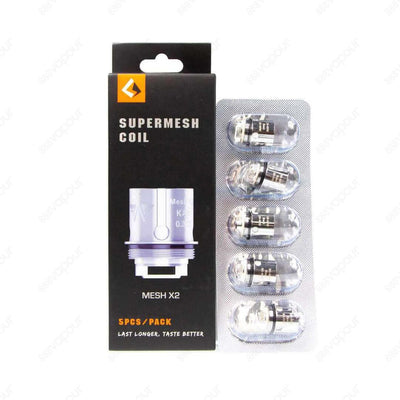 888 Vapour | GeekVape Aero Super Mesh Coils | £14.99 | 888 Vapour | The GeekVape Aero Super Mesh coils are compatible with the Aero Mesh and Cerberus tanks, with a maximum heating surface area for incredible flavour and clouds.