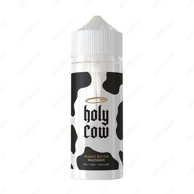 Holy Cow Peanut Butter Milkshake E-liquid | £11.99 | 888 Vapour | Holy Cow Peanut Butter Milkshake E-Liquid is an infusion of delicious peanut butter and light, creamy milkshake.Peanut Butter Milkshake by Holy Cow is available in a 0mg 100ml shortfill, wi