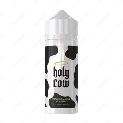 Holy Cow Pistachio Almond Milkshake E-liquid | £11.99 | 888 Vapour | Holy Cow Pistachio Almond Milkshake E-Liquid is a delicious mix of nutty almond and pistachios, finished with a hit of rich milkshake.Pistachio Almond Milkshake by Holy Cow is available