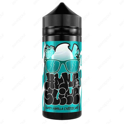 Home Slice Baked Vanilla Cheesecake E-Liquid | £11.99 | 888 Vapour | Home Slice Baked Vanilla Cheesecake e-liquid is a cookie crust with vanilla cheesecake. Baked Vanilla Cheesecake by Home Slice is available in a 100ml 0mg shortfill, with space to add tw