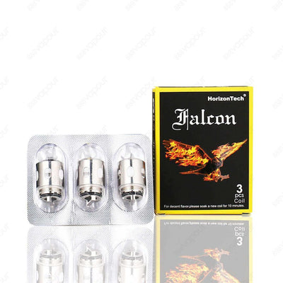 HorizonTech Falcon Coils | £9.99 | 888 Vapour | HorizonTech Falcon Head Coil is designed for Horizon Tech Falcon Tank. There are the HorizonTech Falcon F1 Coil (0.2Ohms), M1 Coil (0.15Ohms), M2 Coil (0.16Ohms) and M-Triple Coil (0.15Ohms). Each Falcon coi