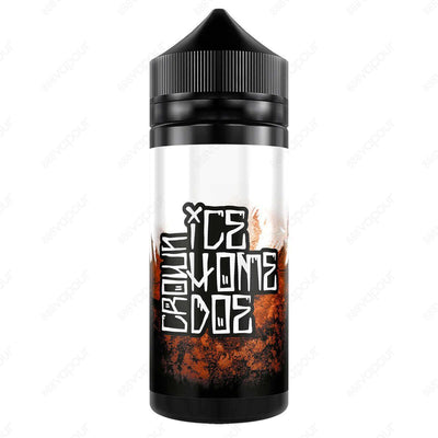Ice Home Doe Crown E-Liquid | £14.99 | 888 Vapour | Ice Home Doe Crown e-liquid is a freshly squeezed orange juice with menthol. Crown by Ice Home Doe is available in a 100ml 0mg shortfill, with space to add two 10ml 18mg nicotine shots to create 120ml of