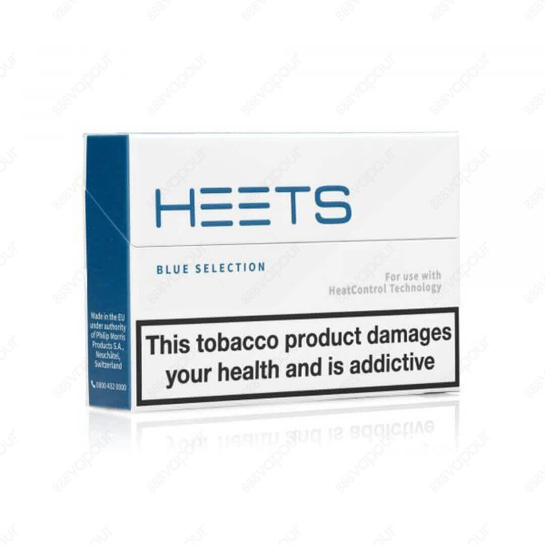 IQOS HEETS Blue | Tobacco Sticks | 888 Vapour | £5.50 | 888 Vapour | Quit smoking today with IQOS at 888 Vapour! HEETS Blue are packs of heated tobacco suited perfectly for your IQOS device. Get yours today at 888 Vapour.