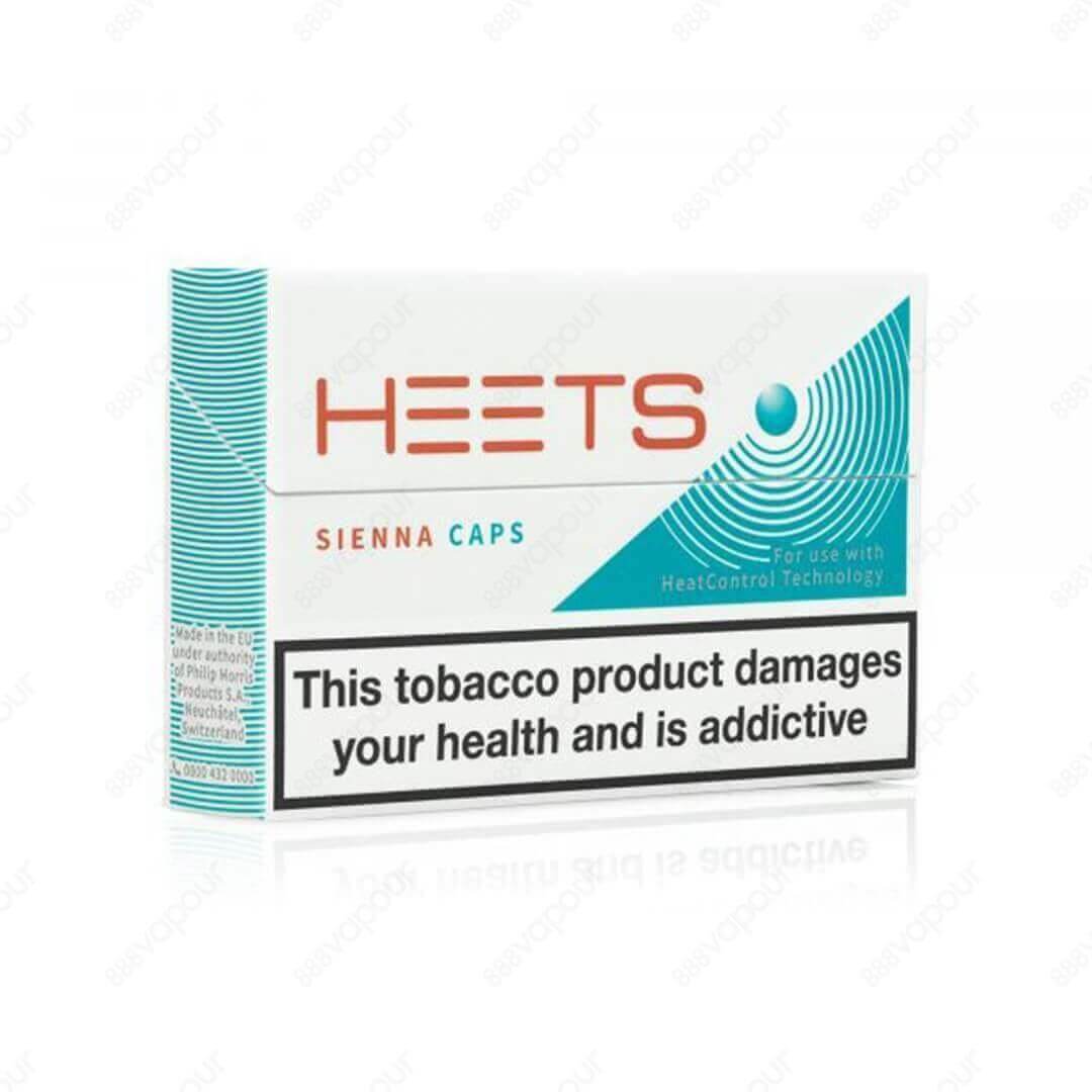 IQOS HEETS Sienna Caps | Tobacco Sticks | 888 Vapour | £5.50 | 888 Vapour | Quit smoking today with IQOS at 888 Vapour! HEETS Sienna Caps are packs of heated tobacco for your IQOS device. Recreating your favourite click cigarettes. Get yours today at 888