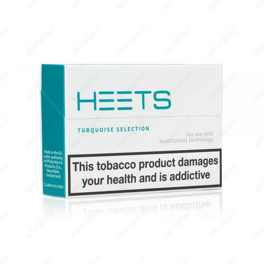 IQOS HEETS Turquoise | Heated Tobacco | 888 Vapour | £5.50 | 888 Vapour | Quit smoking today with IQOS at 888 Vapour! HEETS Turquoise are packs of heated tobacco for your IQOS device. Get yours today at 888 Vapour.