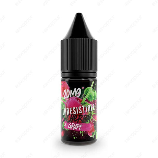 888 Vapour | Irresistible Cherry - Cherry and Grape Salt | £3.99 | 888 Vapour | Irresistible Cherry have landed here at 888 Vapour!Take the plunge and discover the delicious taste of adventure with Irresistible Cherry Salt E-Liquid. Dare to explore and fi
