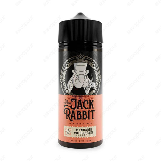 888 Vapour | Jack Rabbit Mandarin Cheesecake 100ml E-Liquid | £18.00 | 888 Vapour | Jack Rabbit Mandarin Cheesecake E-Liquid is mandarin with vanilla and a biscuit cheesecake base. Mandarin Cheesecake by Jack Rabbit Vapes is available in a 0mg 100ml short