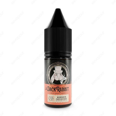 Jack Rabbit Mandarin Cheesecake Salt E-Liquid | £3.95 | 888 Vapour | Jack Rabbit Mandarin Cheesecake Nicotine Salt E-Liquid is mandarins with creamy vanilla and a cheesecake base. Salt nicotine is made from the same nicotine found within the tobacco plant