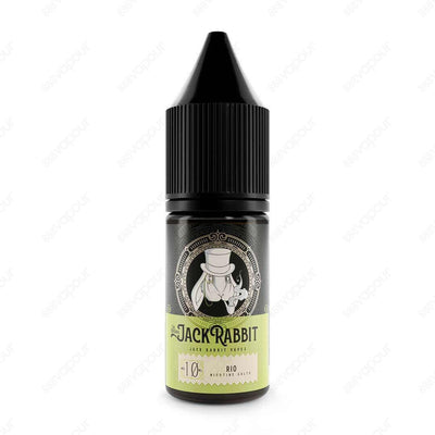 Jack Rabbit Rio Salt E-Liquid | £3.95 | 888 Vapour | Jack Rabbit Rio Nicotine Salt E-Liquid is fresh pineapple with papaya and mango followed by a touch of coconut and cream for a perfect tropical blend. Salt nicotine is made from the same nicotine found