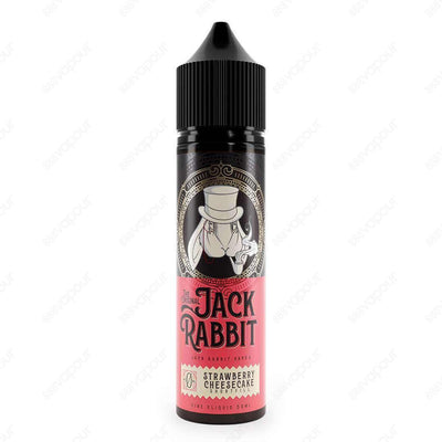 Jack Rabbit Strawberry Cheesecake E-Liquid | £14.99 | 888 Vapour | Jack Rabbit Strawberry Cheesecake e-liquid is rich and creamy notes of traditional cheesecake are present through, complemented on exhale by a light, sweet strawberry. Strawberry Cheesecak