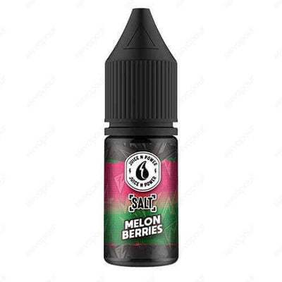 Juice N Power Melon Berries Salt E-Liquid | £3.95 | 888 Vapour | Juice N Power Melon Berries nicotine salt e-liquid is a flawless combination of powerful, ripe melons and eruptive lashings of freshly juiced wild berries generating a flavoursome vortex on