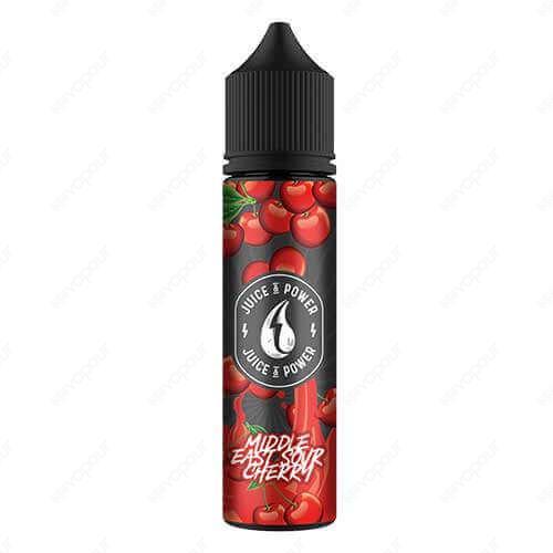 Juice N Power Middle East Sour Cherry E-Liquid | £7.00 | 888 Vapour | Juice N Power Middle East Sour Cherry e-liquid features the exotic and refreshing taste of cherry! Middle East Sour Cherry by Juice N Power is available in a 0mg 50ml shortfill, with sp