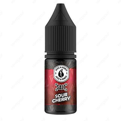 Juice N Power Sour Cherry Salt E-Liquid | £3.95 | 888 Vapour | Juice N Power Sour Cherry nicotine salt e-liquid features the exotic and refreshing taste of cherry with a sour bite! Salt nicotine is made from the same nicotine found within the tobacco plan