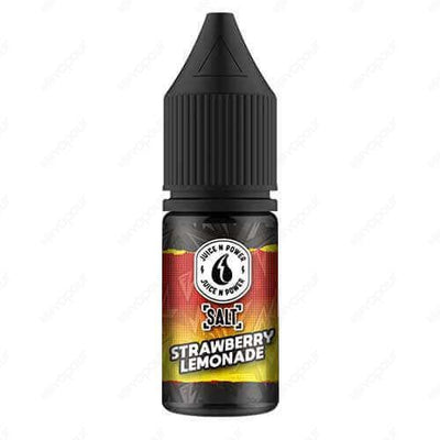 Juice N Power Strawberry Lemonade Salt E-Liquid | £3.95 | 888 Vapour | Juice N Power Strawberry Lemonade nicotine salt e-liquid is a refreshing blast of citrus and the delightful fruitiness of berry! Salt nicotine is made from the same nicotine found with