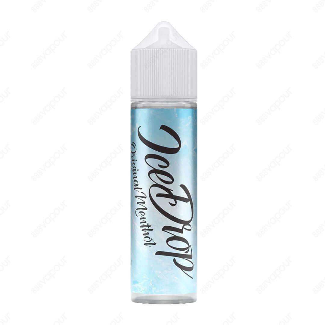Juice Sauz Ice Drop E-Liquid | £5.99 | 888 Vapour | Juice Sauz Ice Drop e-liquid is a hard-hitting icy menthol flavour. Ice Drop by Juice Sauz is available in a 0mg 50ml shortfill, with space for one 10ml 18mg nicotine shot to create 60ml of 3mg strength