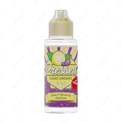 Juice Sauz Pressed Grape Blueberry Lemonade E-liquid | £11.99 | 888 Vapour | Juice Sauz Pressed Grape Blueberry Lemonade E-Liquid infuses sweet grape, juicy blueberry and fizzy lemonade.Grape Blueberry Lemonade by Pressed is available in a 0mg 100ml short