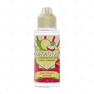 Juice Sauz Pressed Lychee Jackfruit Lemonade E-liquid | £11.99 | 888 Vapour | Juice Sauz Pressed Lychee Jackfruit Lemonade E-Liquid is a fruity mix of fragrant lychee, fresh jackfruit and zesty lemonade.Lychee Jackfruit Lemonade by Pressed is available in