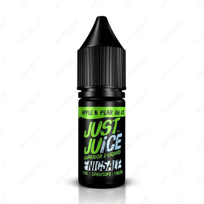 888 Vapour | Just Juice Salts - Apple Pear Ice 10ml | £3.95 | 888 Vapour | Introducing the Just Juice Salts range here at 888 Vapour! Our Just Juice Salts range has a 50/50 PG/VG ratio for a smoother vaping experience, and contains 11mg or 20mg nicotine s