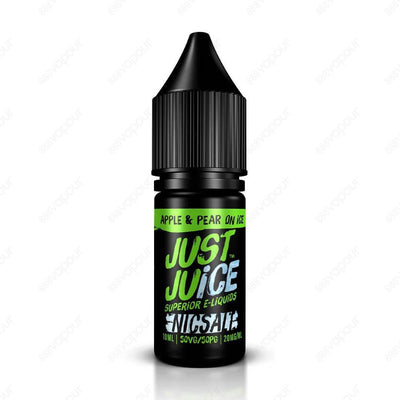 888 Vapour | Just Juice Salts - Apple Pear Ice 10ml | £3.95 | 888 Vapour | Introducing the Just Juice Salts range here at 888 Vapour! Our Just Juice Salts range has a 50/50 PG/VG ratio for a smoother vaping experience, and contains 11mg or 20mg nicotine s