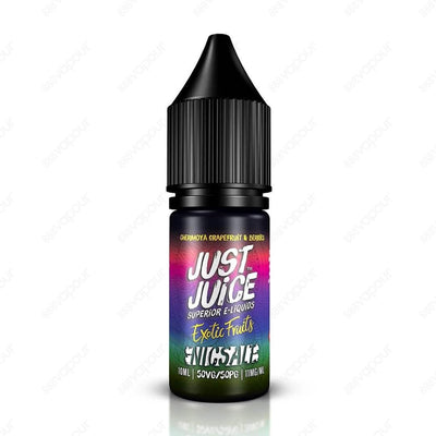 888 Vapour | Just Juice Salts - Cherimoya Grapefruit and Berries 10ml | £3.95 | 888 Vapour | Introducing the Just Juice Salts range here at 888 Vapour! Our Just Juice Salts range has a 50/50 PG/VG ratio for a smoother vaping experience, and contains 11mg
