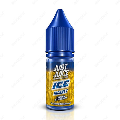 888 Vapour | Just Juice Salts - Citron Coconut Ice 10ml | £3.95 | 888 Vapour | Introducing the Just Juice Salts range here at 888 Vapour! Our Just Juice Salts range has a 50/50 PG/VG ratio for a smoother vaping experience, and contains 11mg or 20mg nicoti