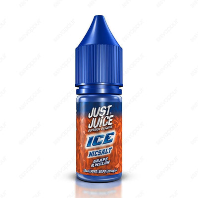 888 Vapour | Just Juice Salts - Grape and Melon 10ml | £3.95 | 888 Vapour | Introducing the Just Juice Salts range here at 888 Vapour! Our Just Juice Salts range has a 50/50 PG/VG ratio for a smoother vaping experience, and contains 11mg or 20mg nicotine