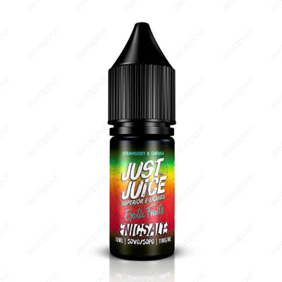 888 Vapour | Just Juice Salts - Strawberry Curuba 10ml | £3.95 | 888 Vapour | Introducing the Just Juice Salts range here at 888 Vapour! Our Just Juice Salts range has a 50/50 PG/VG ratio for a smoother vaping experience, and contains 11mg or 20mg nicotin