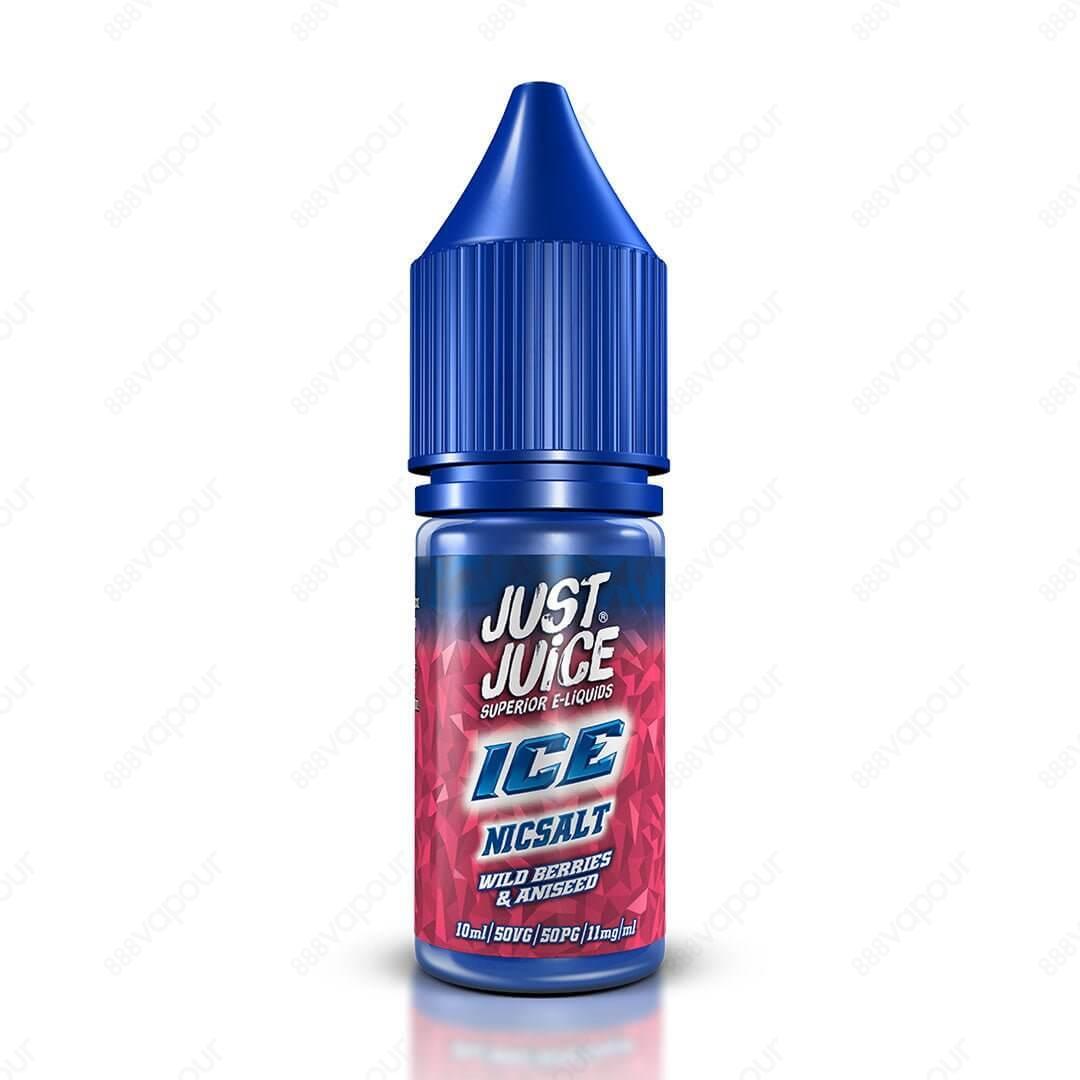 888 Vapour | Just Juice Salts - Wild Berry Aniseed 10ml | £3.95 | 888 Vapour | Introducing the Just Juice Salts range here at 888 Vapour! Our Just Juice Salts range has a 50/50 PG/VG ratio for a smoother vaping experience, and contains 11mg or 20mg nicoti