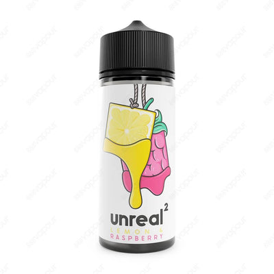Unreal2 Lemon & Raspberry Shortfill Vape E-Liquid | £14.99 | 888 Vapour | Lemon & Raspberry from Unreal2 is a delicious combination of zesty lime and sweet raspberries. Available in a 100ml shortfill, with space to add up to two nicotine shots, these deli