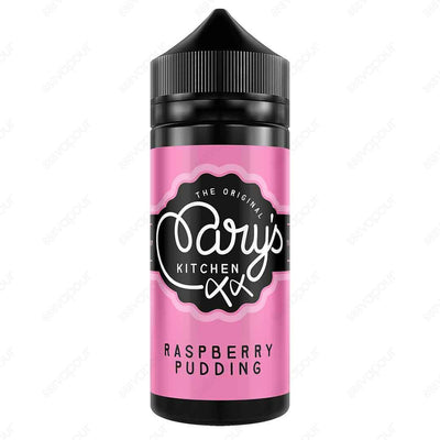 Mary's Kitchen Raspberry Pudding E-Liquid | £11.99 | 888 Vapour | Indulge in the heavenly taste of Mary's Kitchen Raspberry Pudding Shortfill Eliquid. This dessert-inspired vape juice is the perfect combination of sweet and tart raspberries blended with a