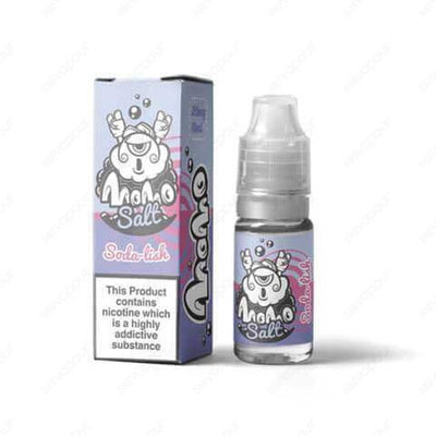 Momo Soda-Lish Nic Salt E-Liquid | £3.49 | 888 Vapour | Momo Soda-Lish nicotine salt e-liquid is the taste of summer all year round! Freshly squeezed lemonade with ripened English raspberries, finish off with a grapefruit twist and a hint of plum. All ser