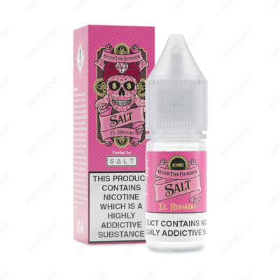 Over The Border El Rosado Nicotine Salts | £3.49 | 888 Vapour | Meet El Rosado, a smash-up of sweet berries with sharp notes of lemon and lime. Finished with an added dash of fizzy grapefruit lemonade, this tropical 10ml nicotine salt delivers the ultimat