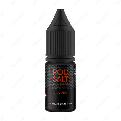 Pod Salt Core Virginia Salt E-Liquid | £3.49 | 888 Vapour | Pod Salt Core Virginia Salt E-Liquid is a delicious ,classic smoky tobacco flavour. Salt nicotine is made from the same nicotine found within the tobacco plant leaf but requires a different manuf