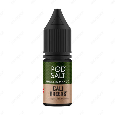 Pod Salt Fusions Amnesia Mango Salt E-Liquid | £4.49 | 888 Vapour | Pod Salt Fusions Amnesia Mango Salt E-Liquid infuses sweet citrus notes with fresh Kesar mango. Salt nicotine is made from the same nicotine found within the tobacco plant leaf but requir