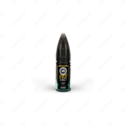Riot Squad Lemon Mint 5mg | £3.95 | 888 Vapour | Enjoy a zesty punch of lemon paired with a cool blast of mint with Riot Squad's Lemon Mint Salt. Mellowing into a crisp and refreshing flavour on the exhale, this tangy taste sensation is the ideal all-day